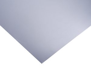 flat sheet of aluminium