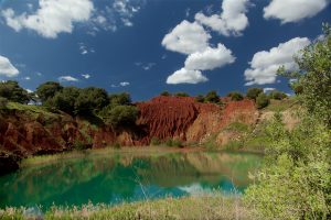 Bauxite landscape